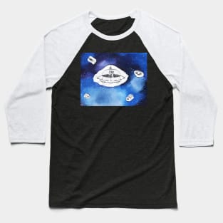 Paper Alien Baseball T-Shirt